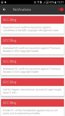 SCC Online android App screenshot 5